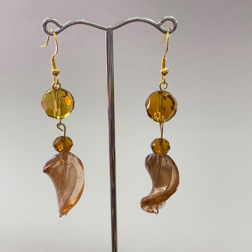 Beautiful Lampwork Glass Earrings